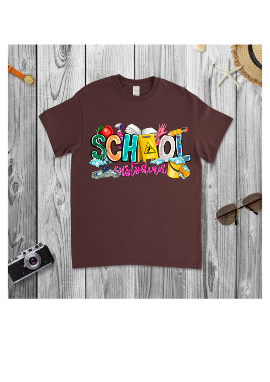 School Custodian Shirts